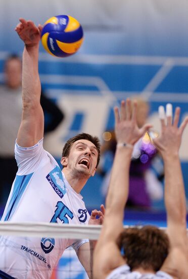 Volleyball Superleague. Dynamo vs. Gazprom-Yugra