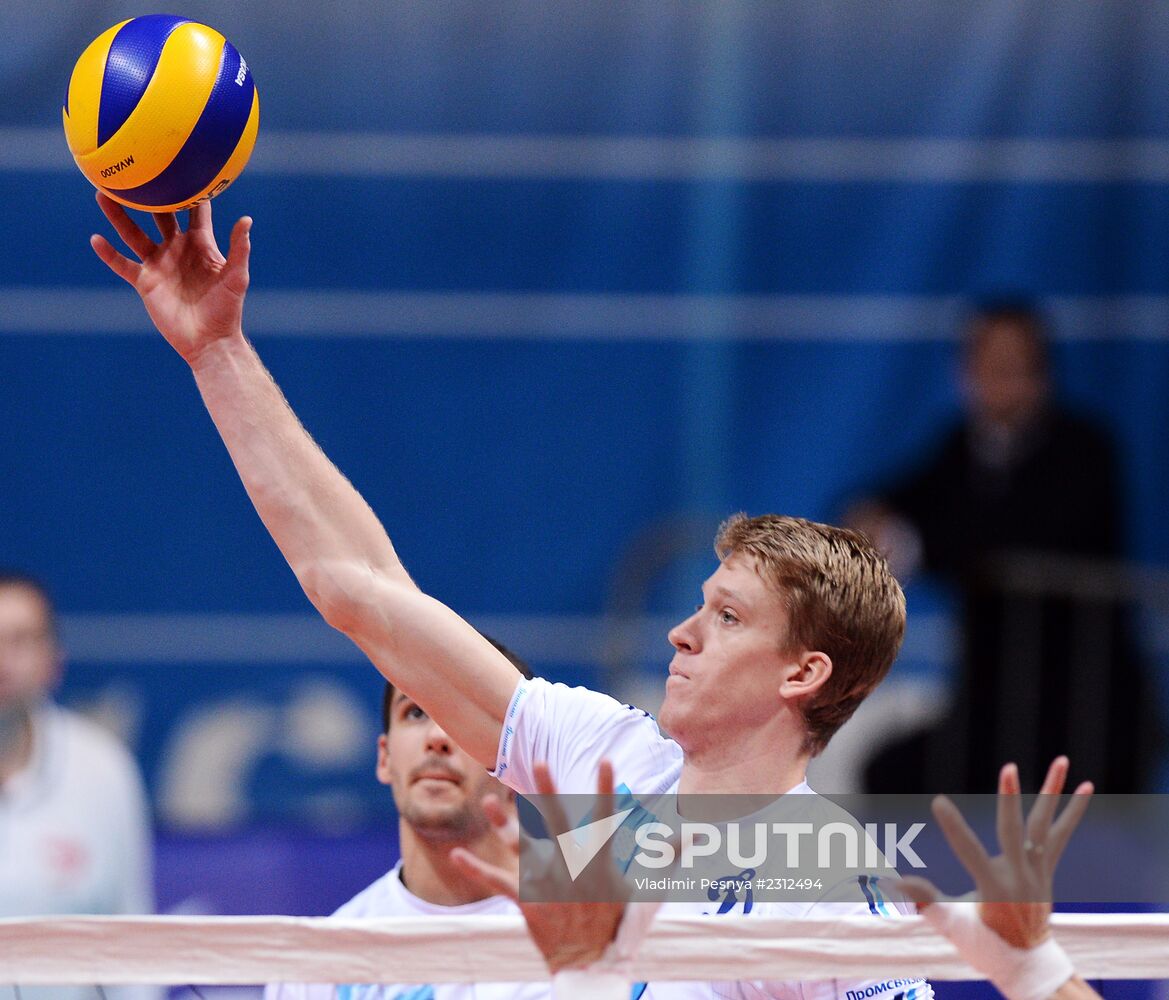 Volleyball Superleague. Dynamo vs. Gazprom-Yugra