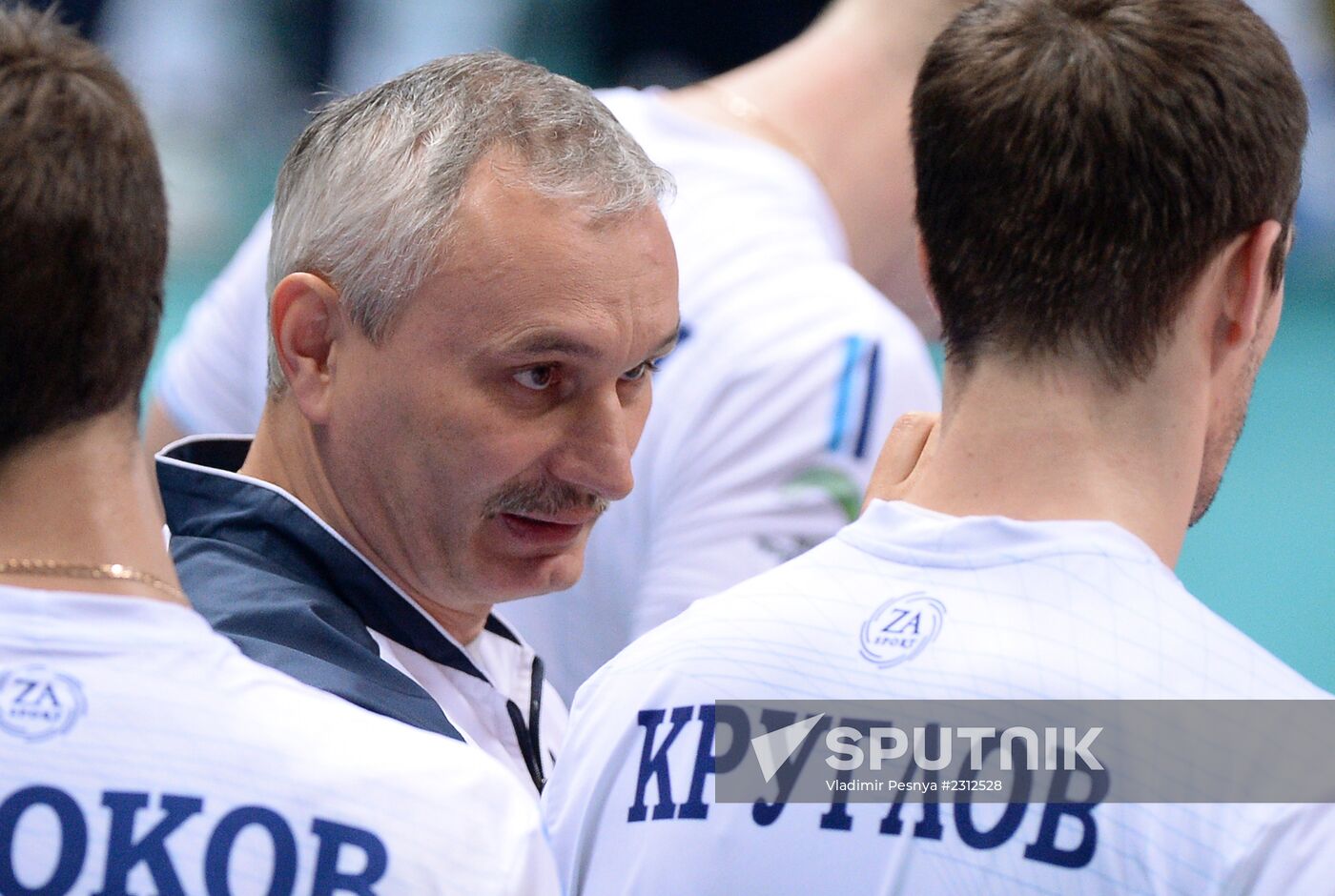 Volleyball Superleague. Dynamo vs. Gazprom-Yugra