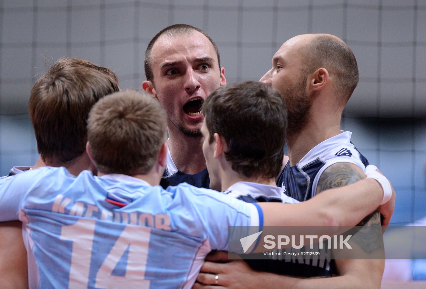 Volleyball Superleague. Dynamo vs. Gazprom-Ugra