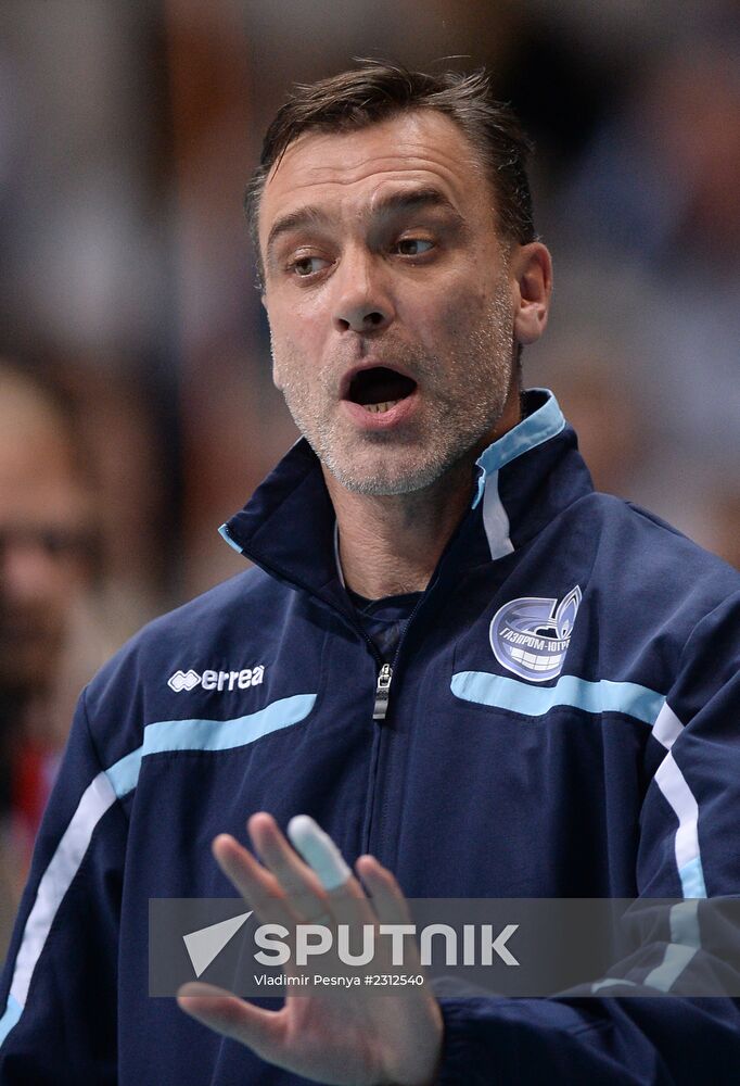 Volleyball Superleague. Dynamo vs. Gazprom-Ugra
