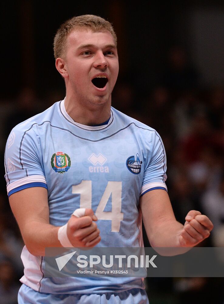 Volleyball Superleague. Dynamo vs. Gazprom-Ugra