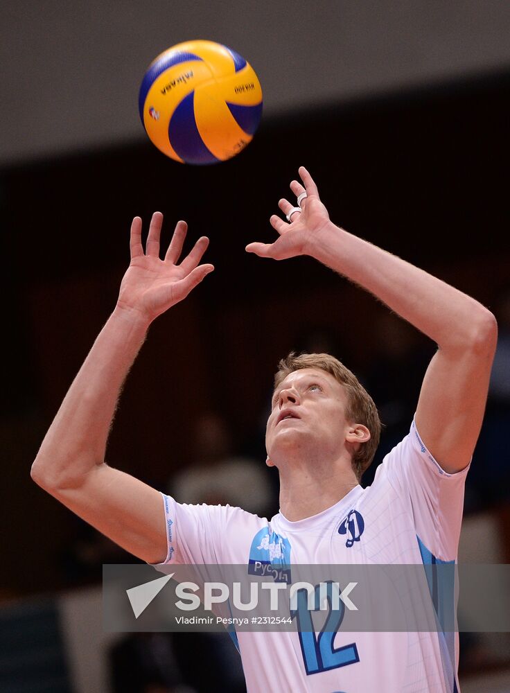 Volleyball Superleague. Dynamo vs. Gazprom-Ugra