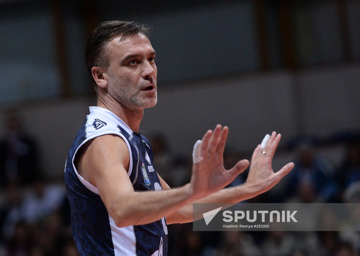 Volleyball Superleague. Dynamo vs. Gazprom-Ugra