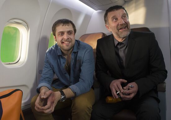 Shooting of the movie, "Good Bad Day"