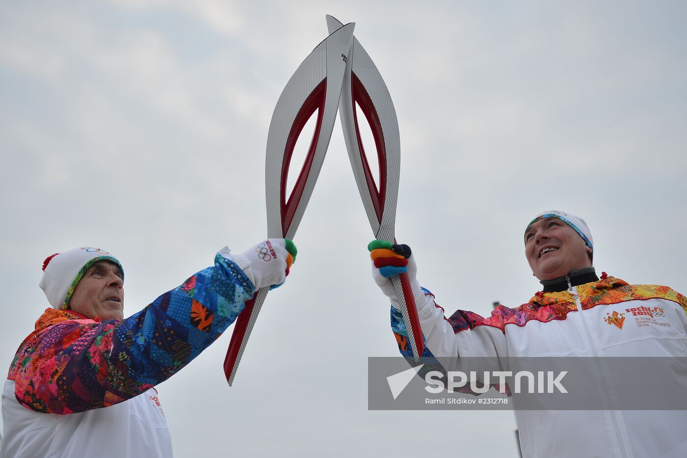 Olympic Torch Relay. Naryan-Mar