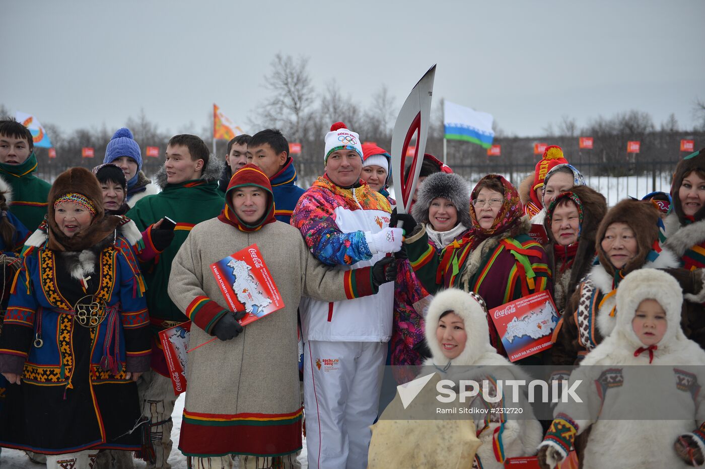 Olympic Torch Relay. Naryan-Mar