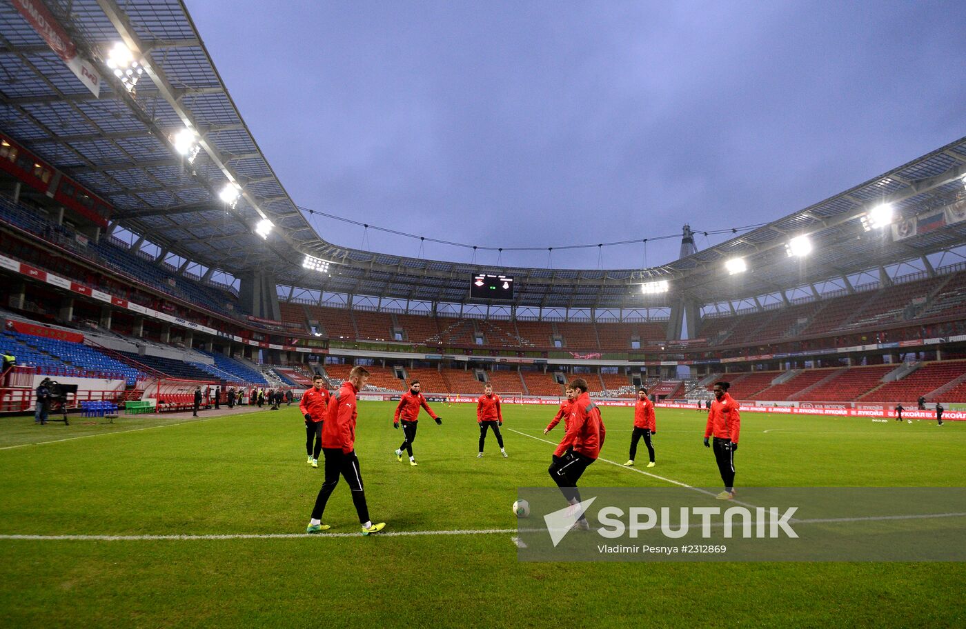 Russian Football Premier League. Spartak vs. Lokomotiv