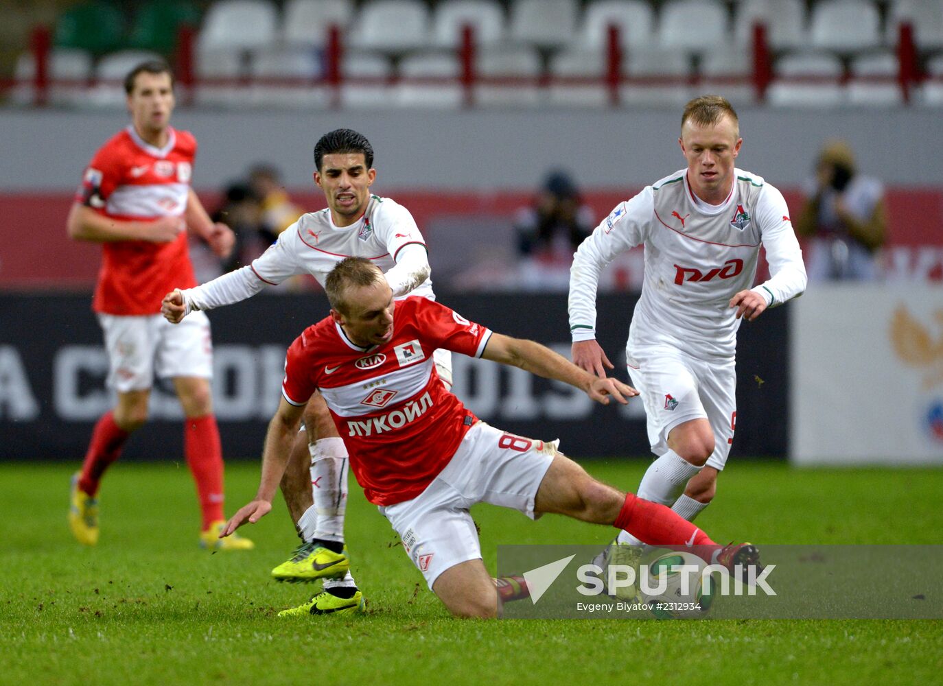 Russian Football Premier League. Spartak vs. Lokomotiv