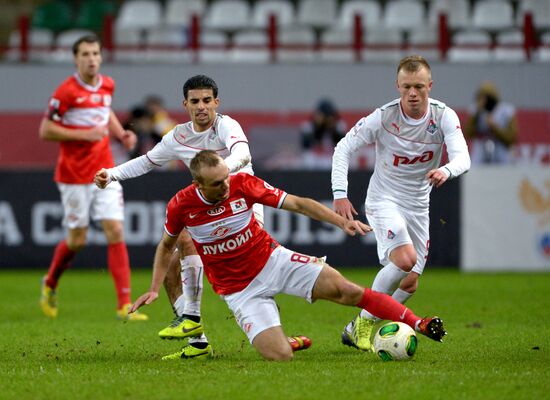 Russian Football Premier League. Spartak vs. Lokomotiv