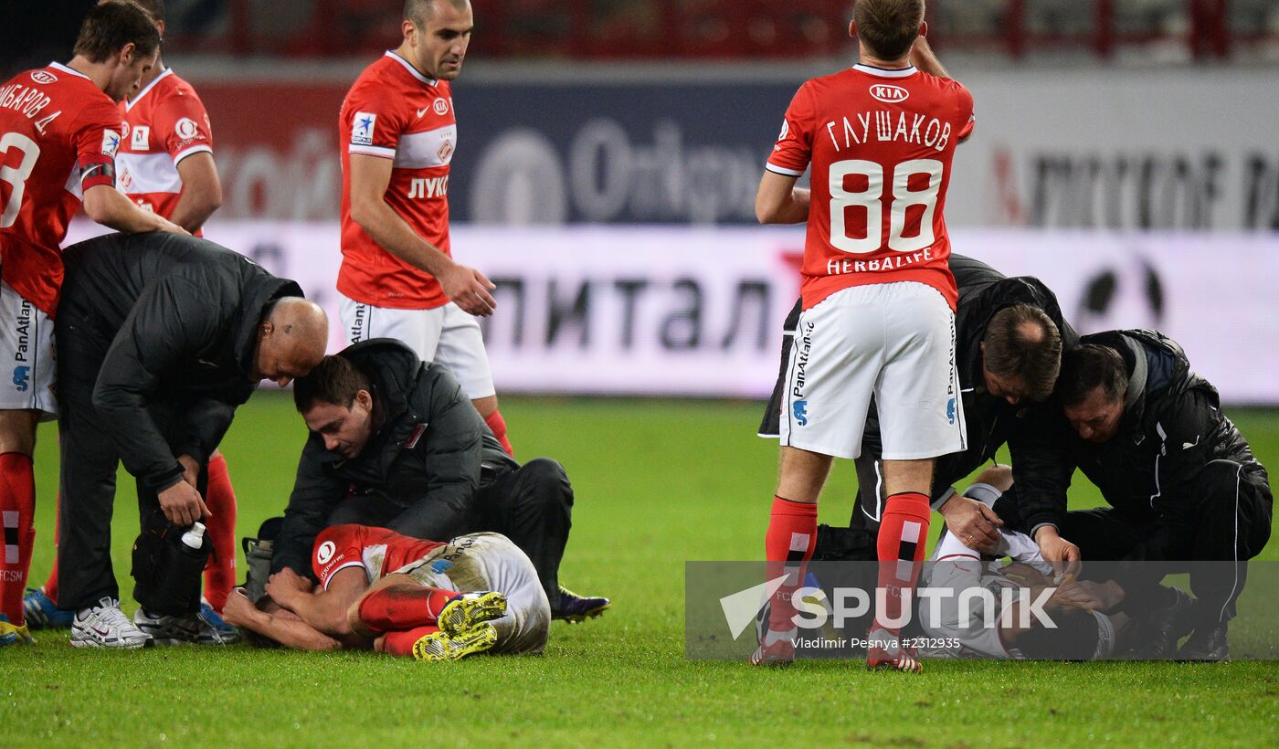 Russian Football Premier League. Spartak vs. Lokomotiv
