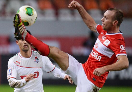 Russian Football Premier League. Spartak vs. Lokomotiv