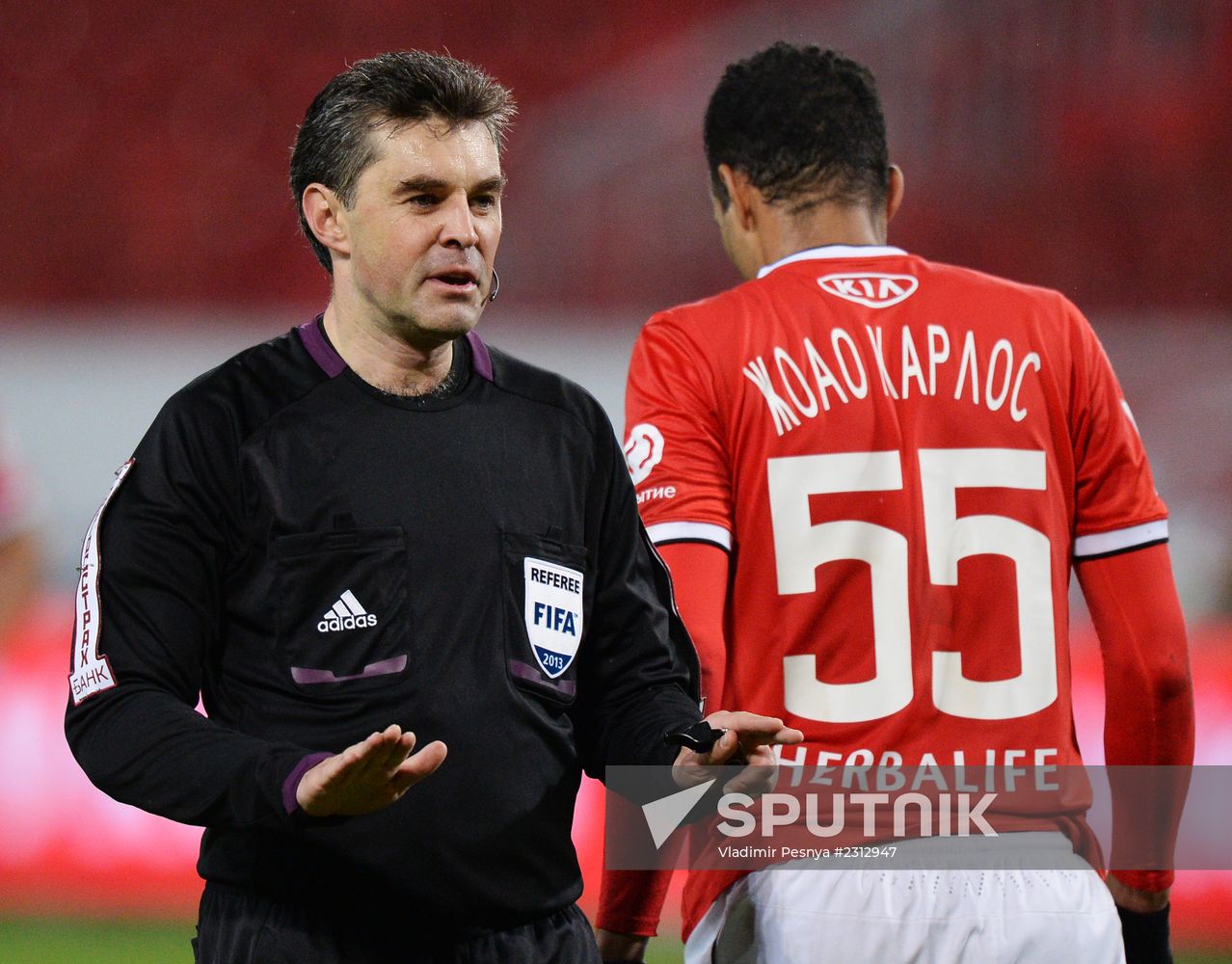 Russian Football Premier League. Spartak vs. Lokomotiv