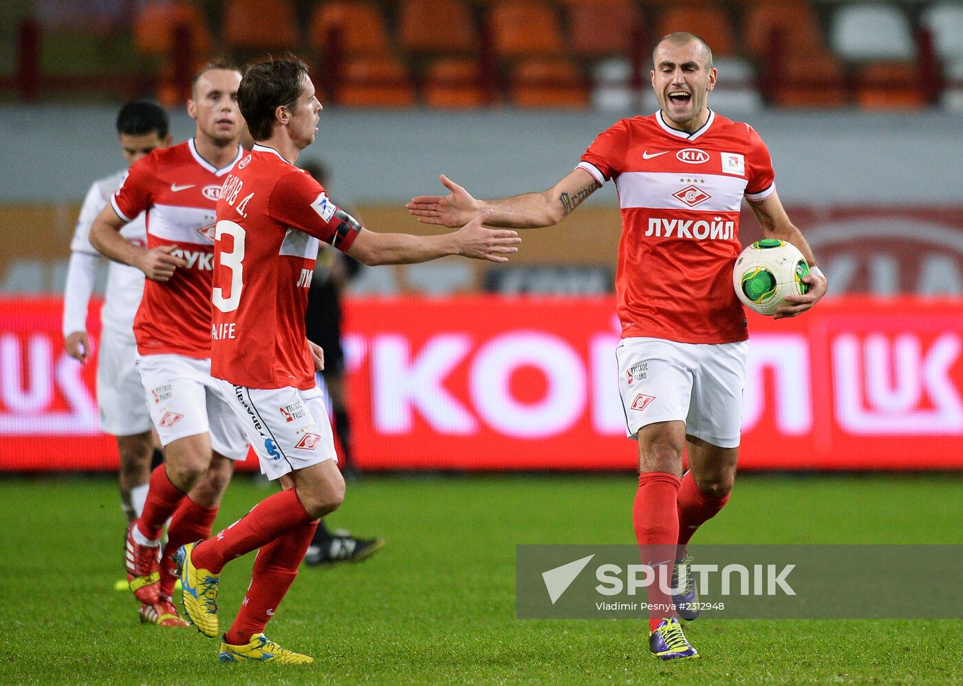 Russian Football Premier League. Spartak vs. Lokomotiv