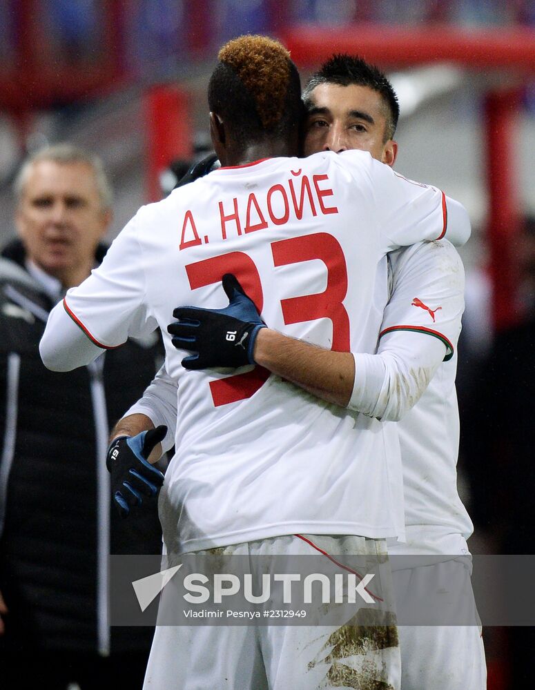 Russian Football Premier League. Spartak vs. Lokomotiv