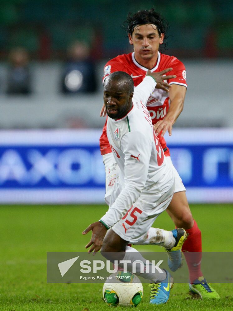 Russian Football Premier League. Spartak vs. Lokomotiv