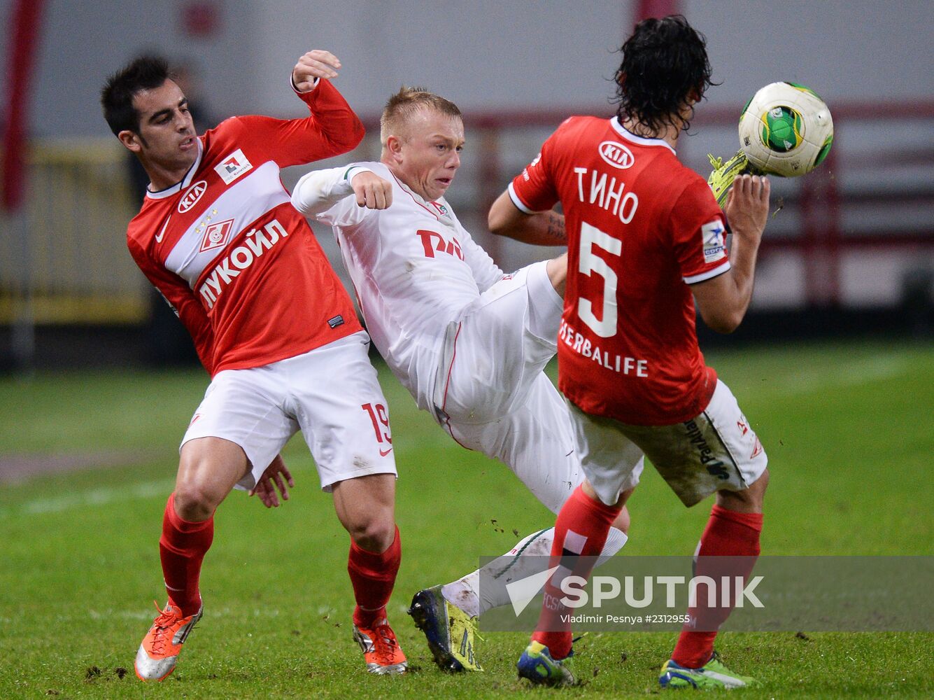 Russian Football Premier League. Spartak vs. Lokomotiv
