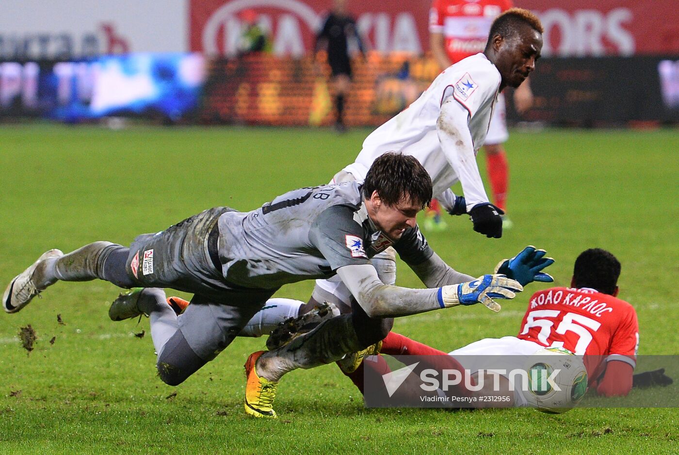Russian Football Premier League. Spartak vs. Lokomotiv