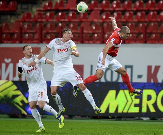 Russian Football Premier League. Spartak vs. Lokomotiv