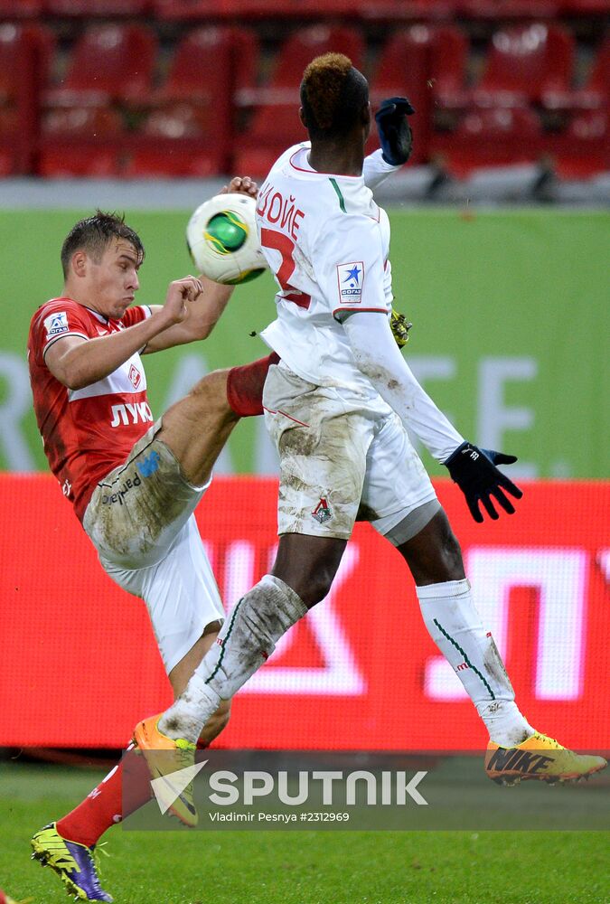 Russian Football Premier League. Spartak vs. Lokomotiv