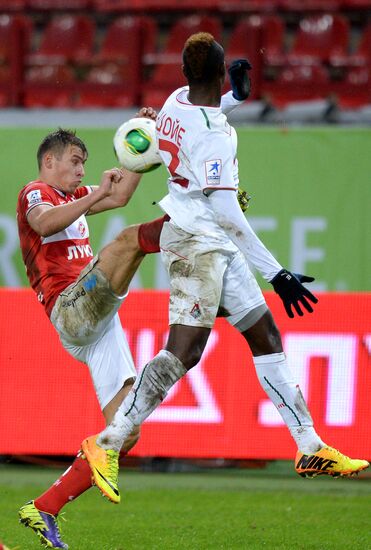 Russian Football Premier League. Spartak vs. Lokomotiv