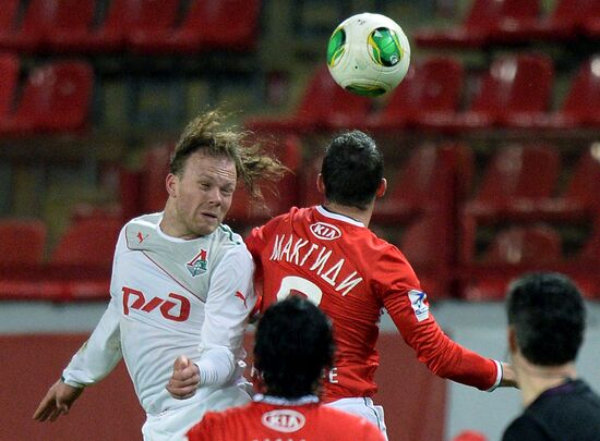 Russian Football Premier League. Spartak vs. Lokomotiv