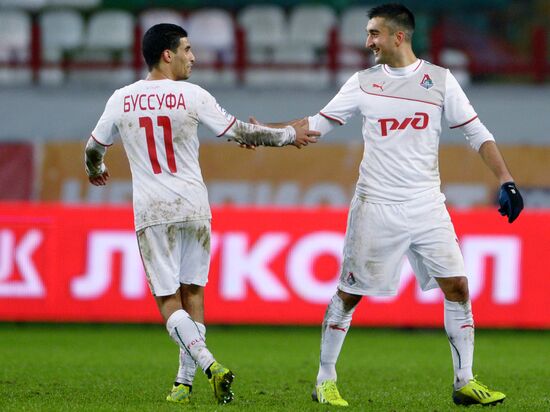 Russian Football Premier League. Spartak vs. Lokomotiv