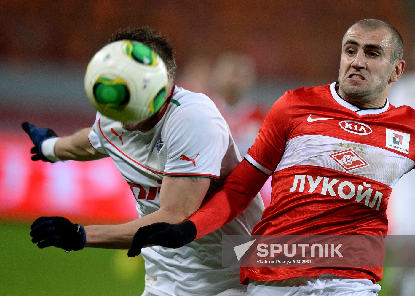 Russian Football Premier League. Spartak vs. Lokomotiv