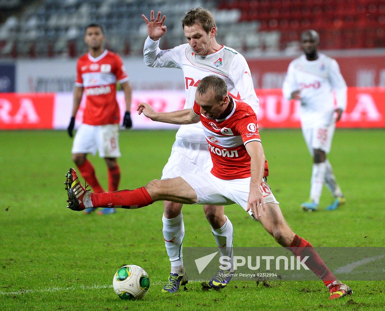 Russian Football Premier League. Spartak vs. Lokomotiv
