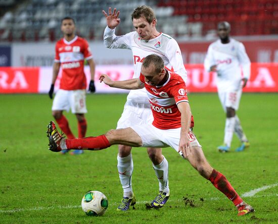 Russian Football Premier League. Spartak vs. Lokomotiv