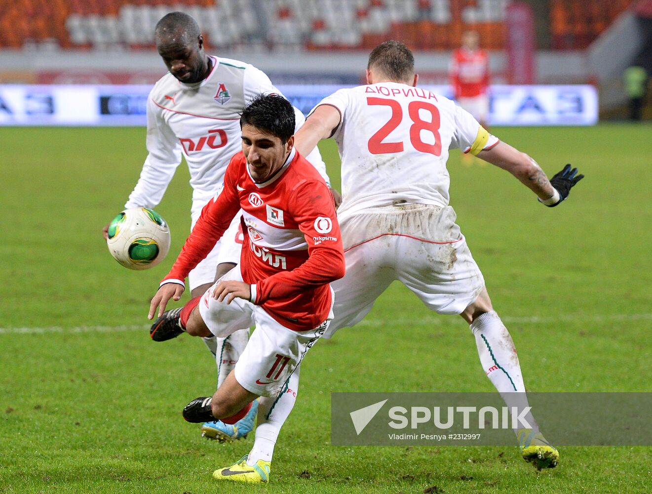 Russian Football Premier League. Spartak vs. Lokomotiv