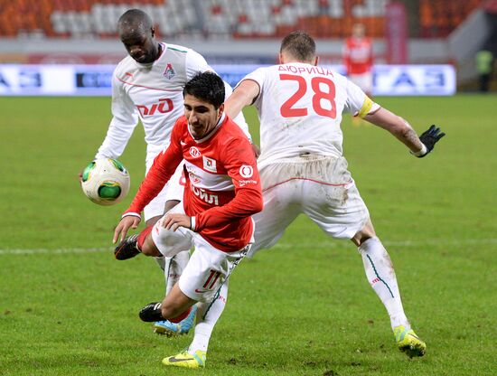 Russian Football Premier League. Spartak vs. Lokomotiv