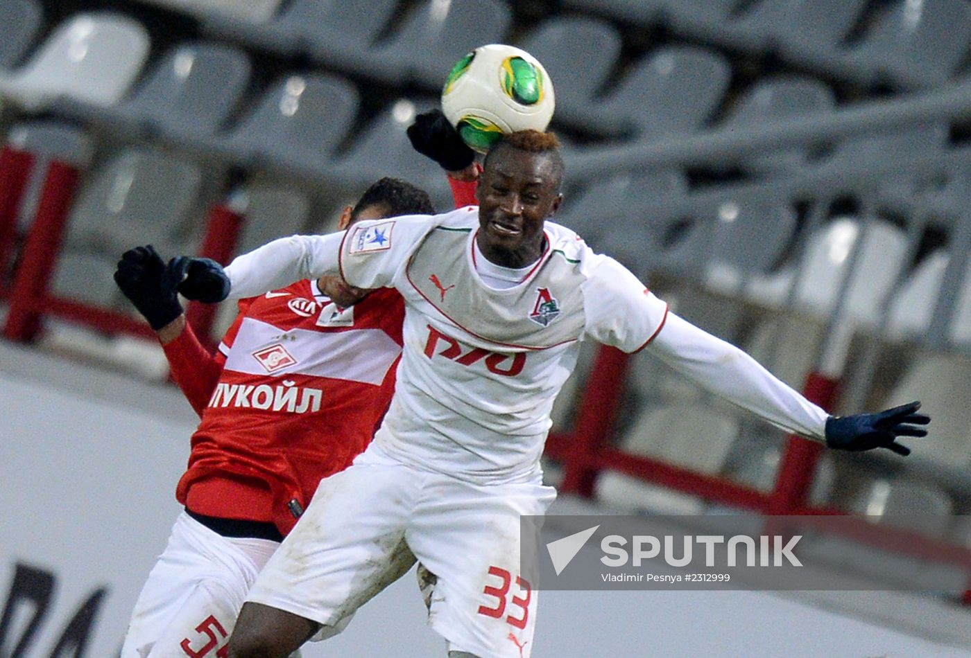 Russian Football Premier League. Spartak vs. Lokomotiv