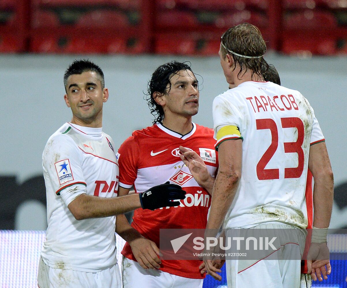 Russian Football Premier League. Spartak vs. Lokomotiv