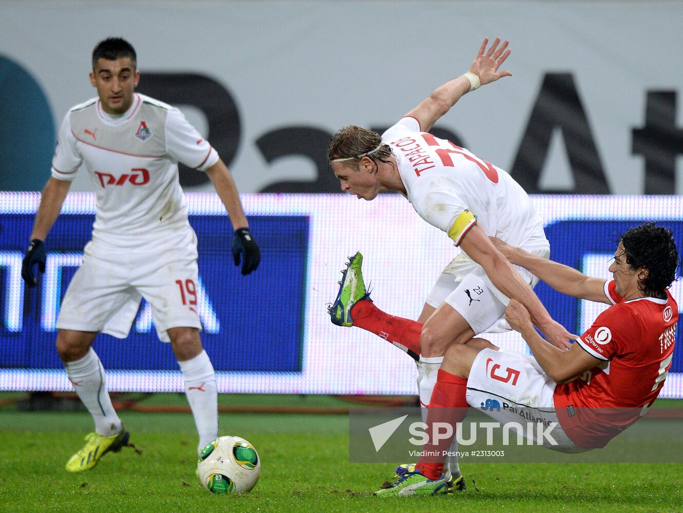 Russian Football Premier League. Spartak vs. Lokomotiv