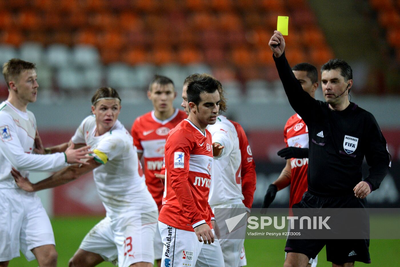 Russian Football Premier League. Spartak vs. Lokomotiv