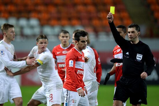 Russian Football Premier League. Spartak vs. Lokomotiv