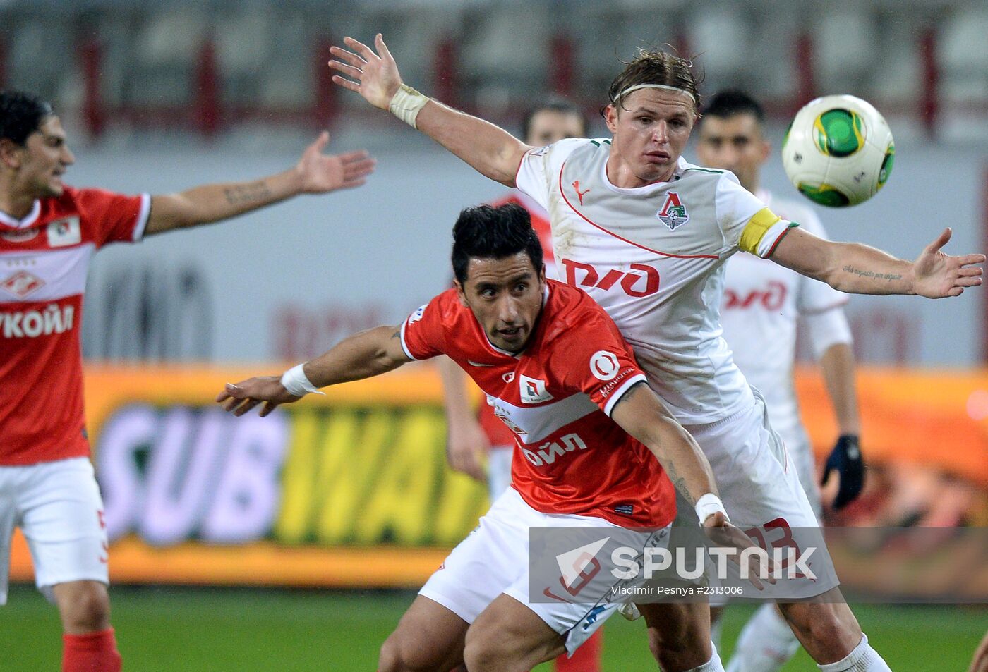 Russian Football Premier League. Spartak vs. Lokomotiv