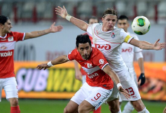Russian Football Premier League. Spartak vs. Lokomotiv