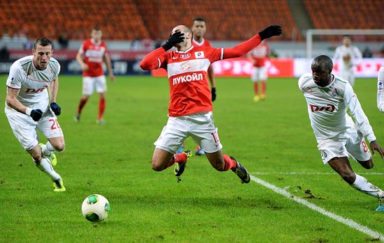 Russian Football Premier League. Spartak vs. Lokomotiv