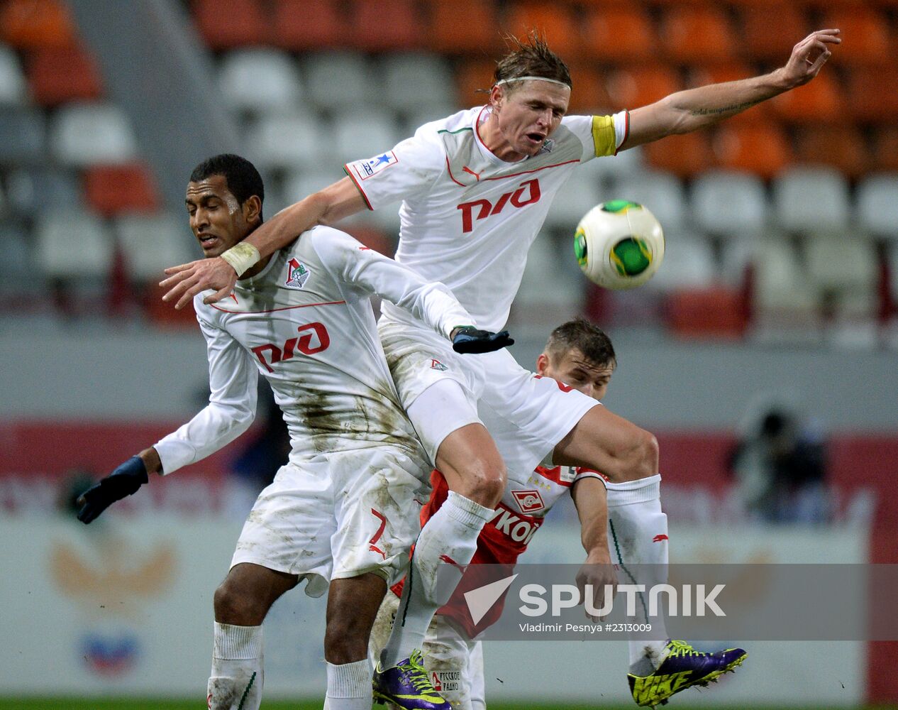 Russian Football Premier League. Spartak vs. Lokomotiv