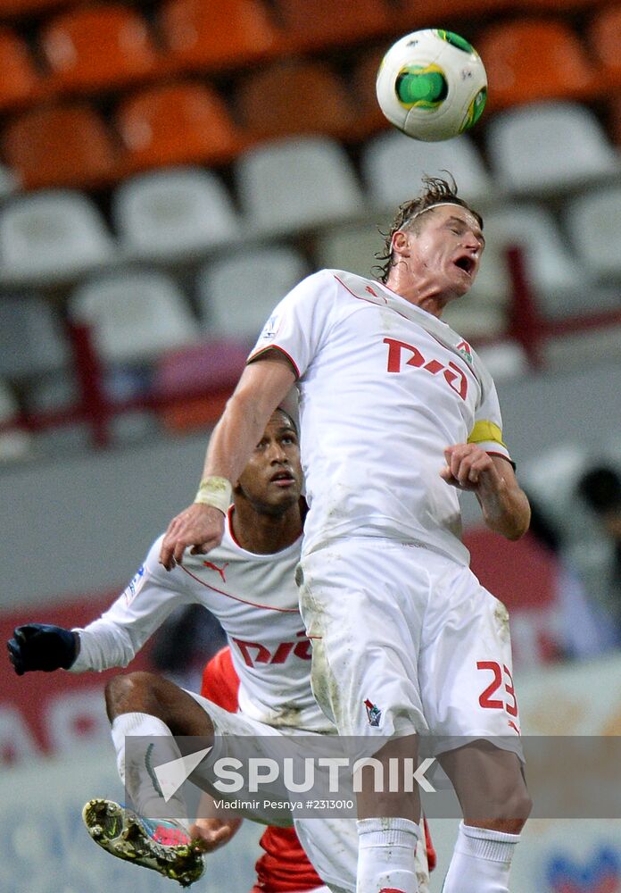 Russian Football Premier League. Spartak vs. Lokomotiv