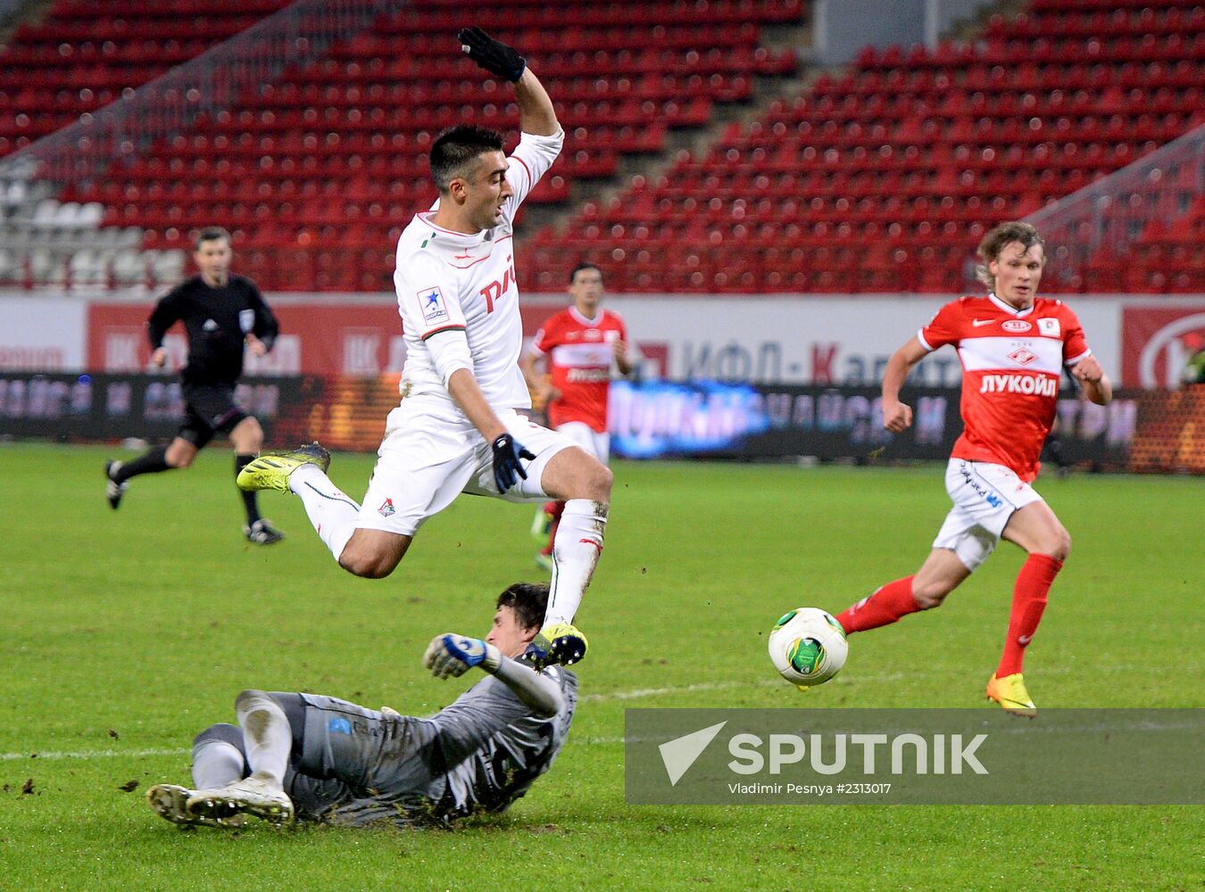 Russian Football Premier League. Spartak vs. Lokomotiv