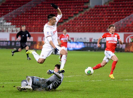Russian Football Premier League. Spartak vs. Lokomotiv