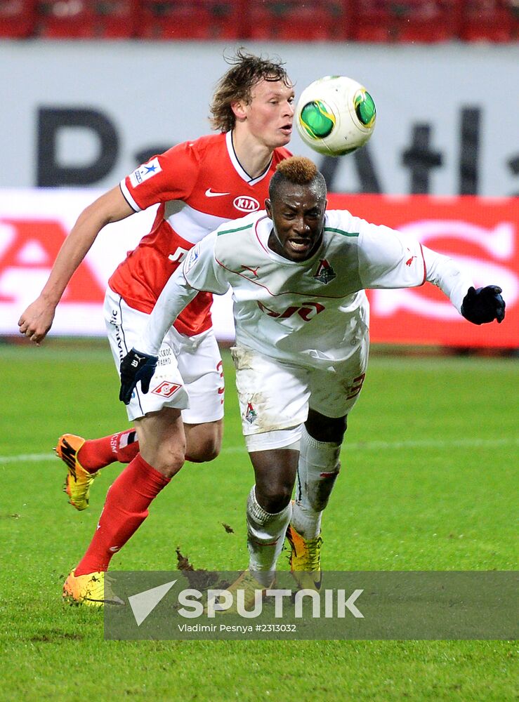 Russian Football Premier League. Spartak vs. Lokomotiv