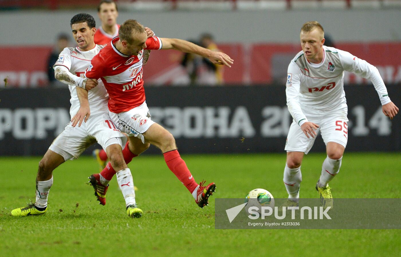 Russian Football Premier League. Spartak vs. Lokomotiv
