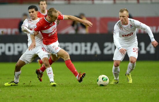 Russian Football Premier League. Spartak vs. Lokomotiv
