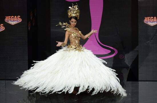 Miss Universe contestants' show of national costumes