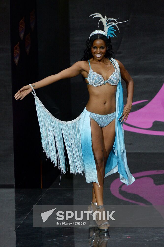 Miss Universe contestants' show of national costumes
