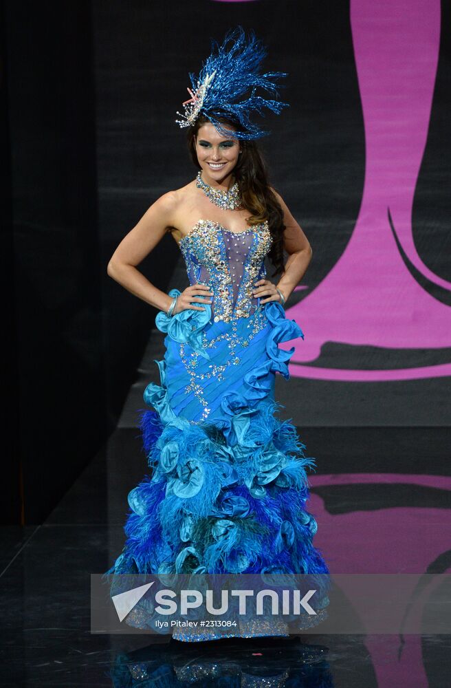 Miss Universe contestants' show of national costumes